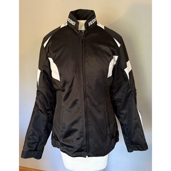 Sedici Jackets & Blazers - Sedici Armored Women’s Small Motorcycle Jacket Lady Biker Gear Coat Back Pad
